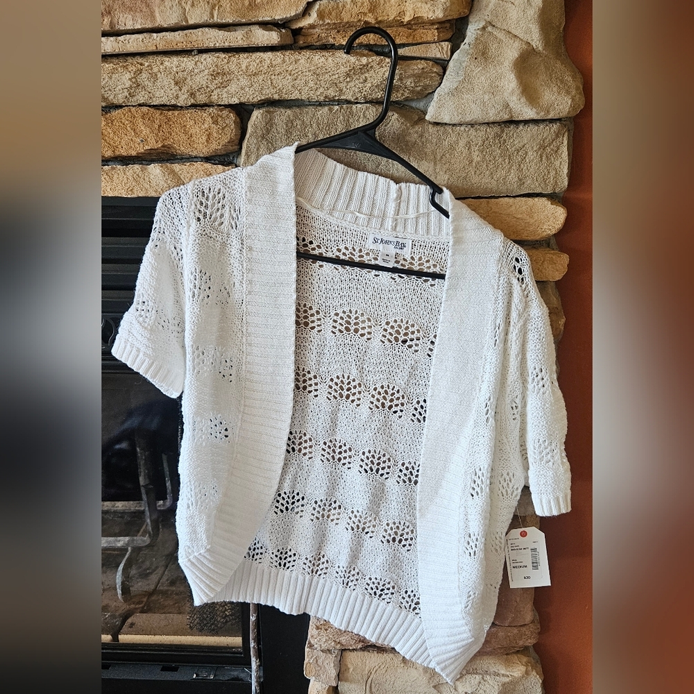 New short sleeve cardigan from St. John's Bay